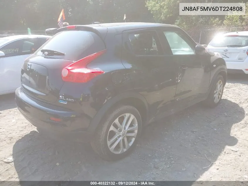 JN8AF5MV6DT224808 2013 Nissan Juke S/Sv/Sl