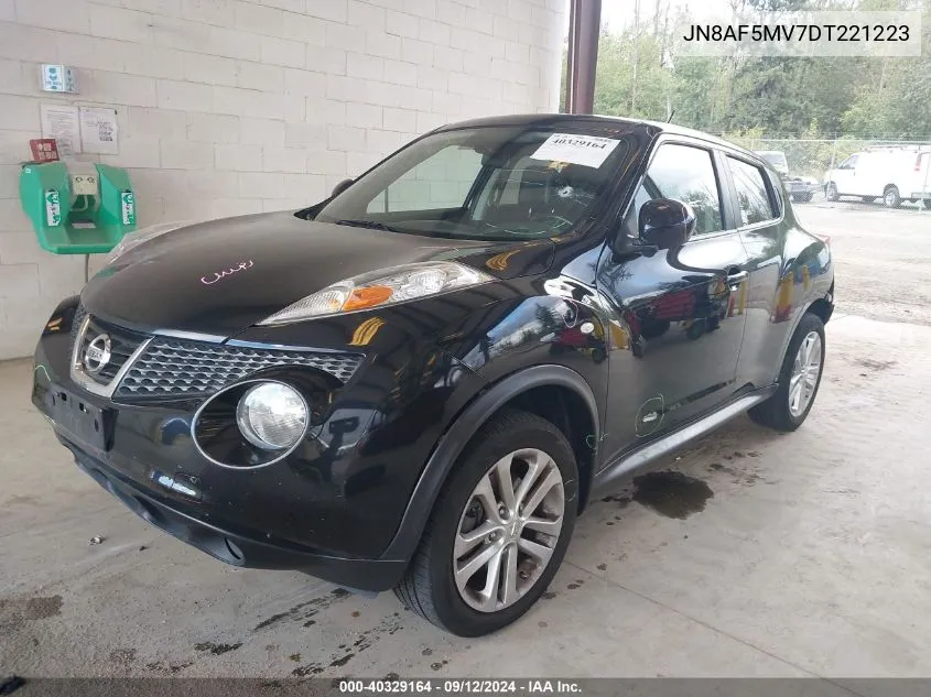 2013 Nissan Juke Sl VIN: JN8AF5MV7DT221223 Lot: 40329164