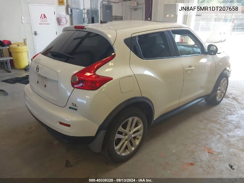 2013 Nissan Juke Sl VIN: JN8AF5MR1DT207658 Lot: 40338328