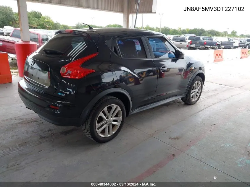 JN8AF5MV3DT227102 2013 Nissan Juke S/Sv/Sl