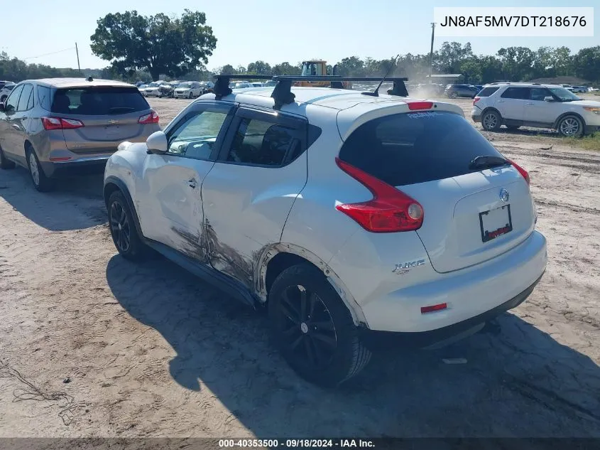 2013 Nissan Juke S/Sv/Sl VIN: JN8AF5MV7DT218676 Lot: 40353500