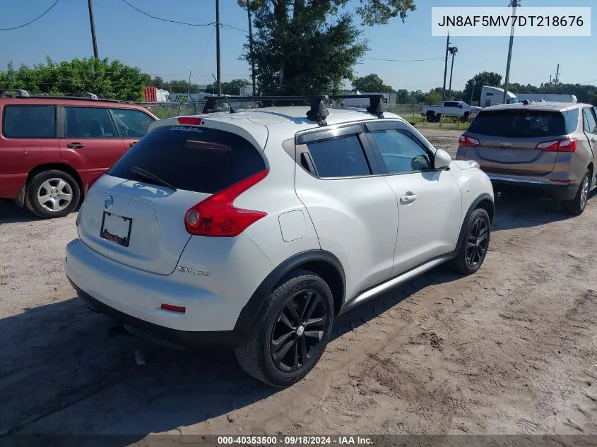 JN8AF5MV7DT218676 2013 Nissan Juke S/Sv/Sl