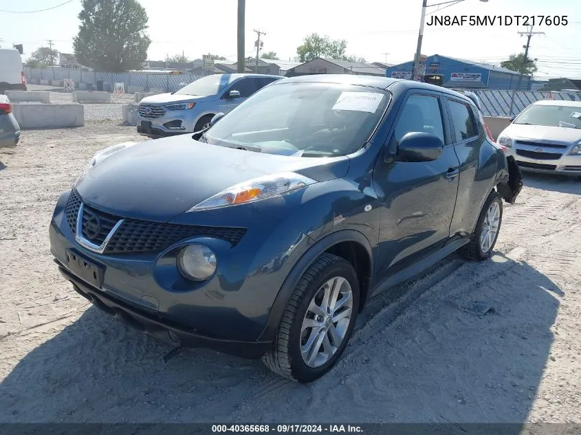 JN8AF5MV1DT217605 2013 Nissan Juke Sl