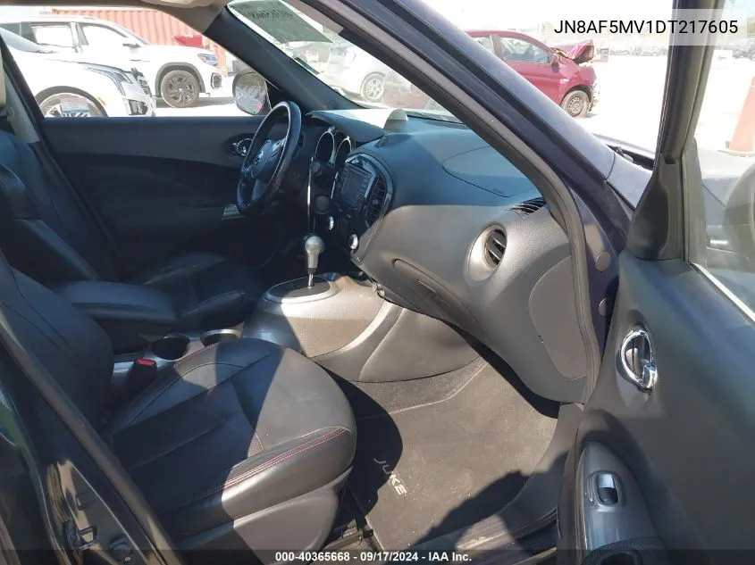 JN8AF5MV1DT217605 2013 Nissan Juke Sl