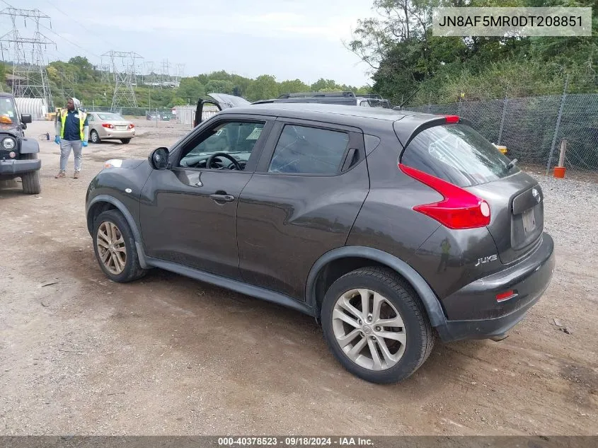 2013 Nissan Juke S/Sv/Sl VIN: JN8AF5MR0DT208851 Lot: 40378523