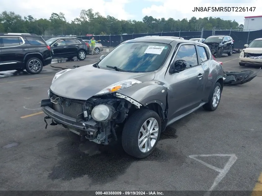 JN8AF5MR5DT226147 2013 Nissan Juke S