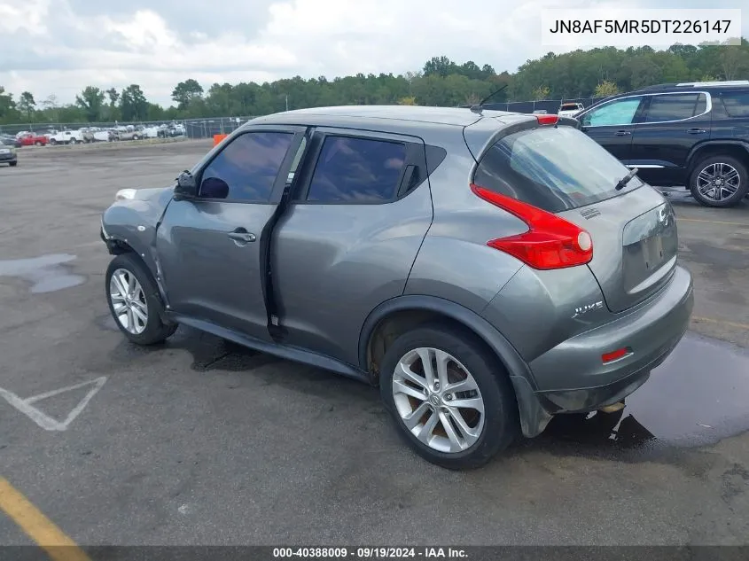 JN8AF5MR5DT226147 2013 Nissan Juke S