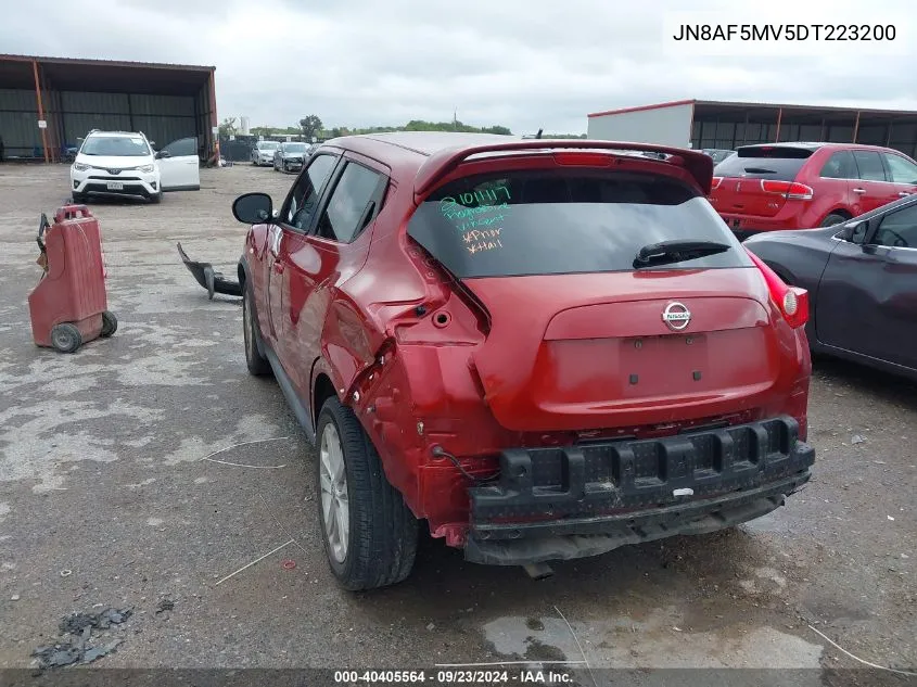 JN8AF5MV5DT223200 2013 Nissan Juke Sl