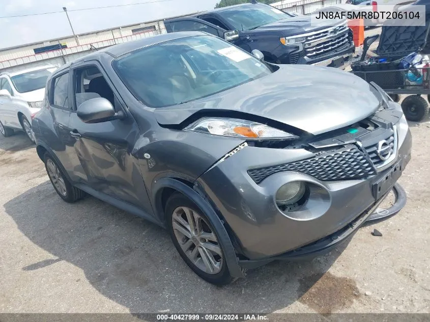 2013 Nissan Juke S VIN: JN8AF5MR8DT206104 Lot: 40427999