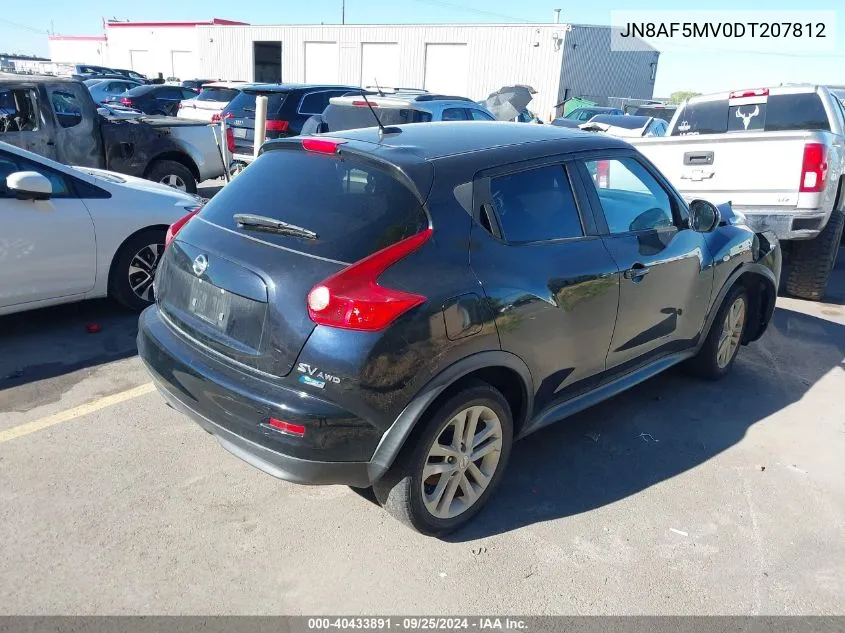 JN8AF5MV0DT207812 2013 Nissan Juke Sv