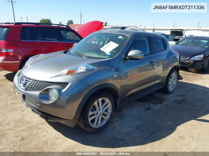 2013 Nissan Juke Sv VIN: JN8AF5MRXDT211336 Lot: 40452957