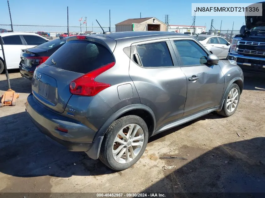 JN8AF5MRXDT211336 2013 Nissan Juke Sv