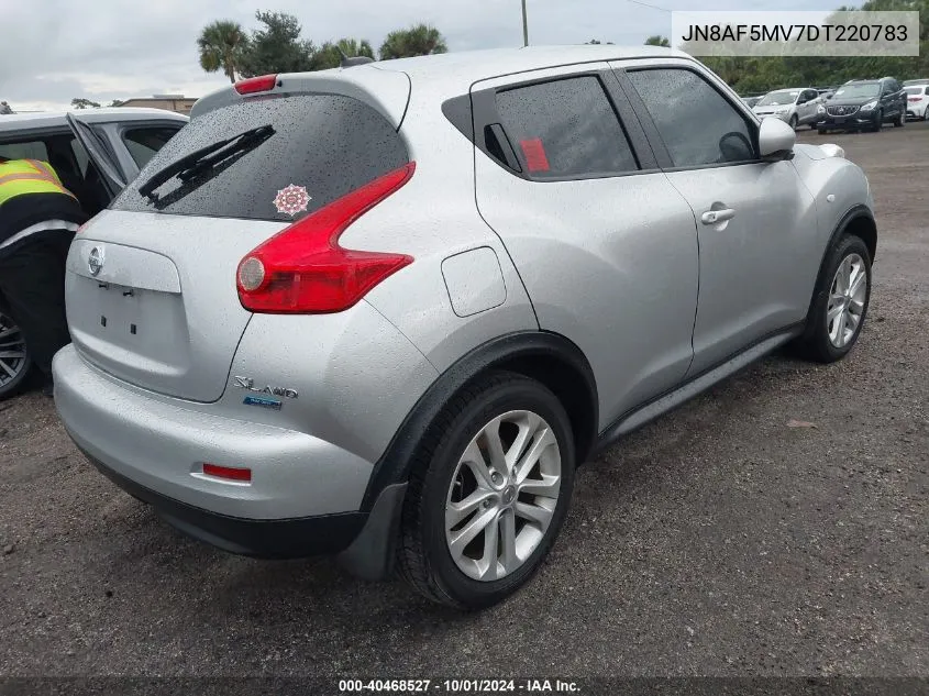 2013 Nissan Juke S/Sv/Sl VIN: JN8AF5MV7DT220783 Lot: 40468527