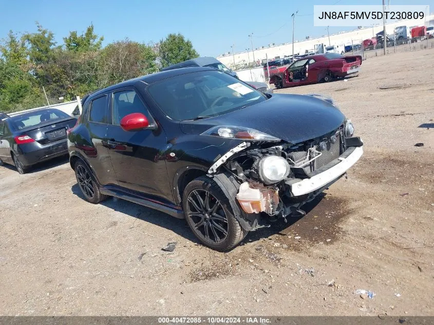 2013 Nissan Juke Nismo VIN: JN8AF5MV5DT230809 Lot: 40472085