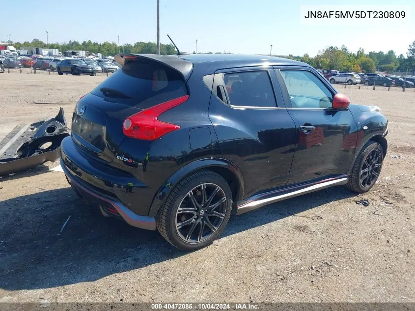 2013 Nissan Juke Nismo VIN: JN8AF5MV5DT230809 Lot: 40472085