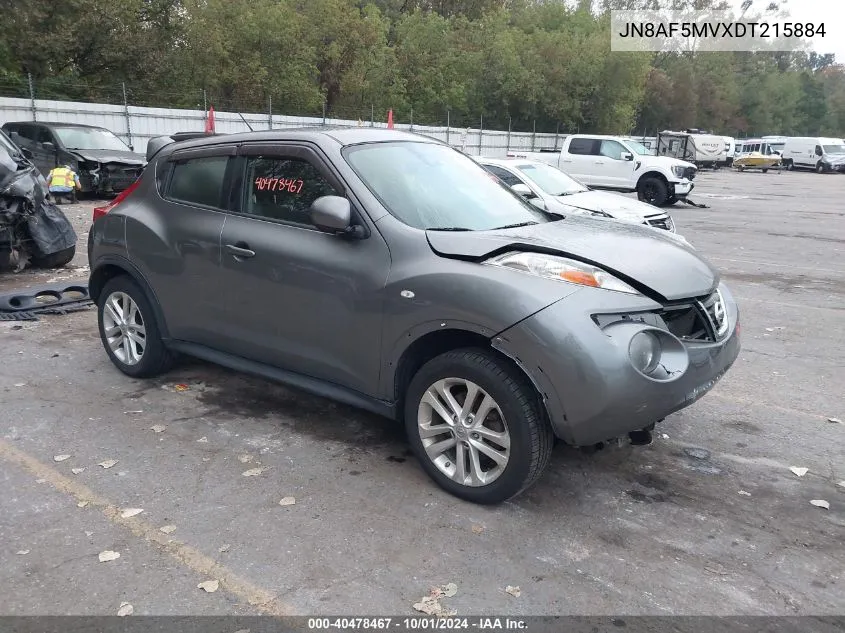 2013 Nissan Juke S VIN: JN8AF5MVXDT215884 Lot: 40478467