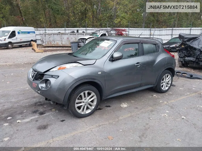 2013 Nissan Juke S VIN: JN8AF5MVXDT215884 Lot: 40478467