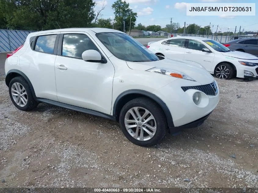 2013 Nissan Juke Sl VIN: JN8AF5MV1DT230631 Lot: 40480663