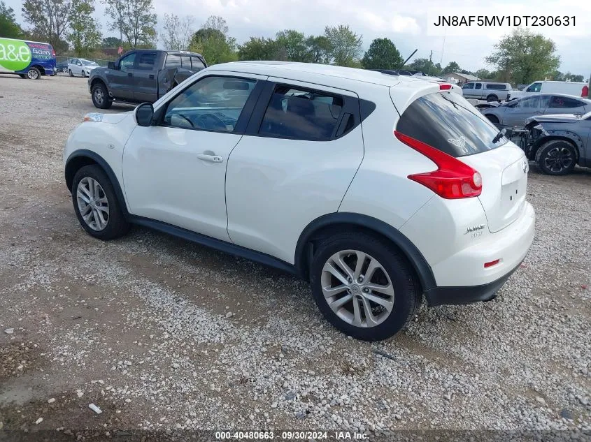 2013 Nissan Juke Sl VIN: JN8AF5MV1DT230631 Lot: 40480663