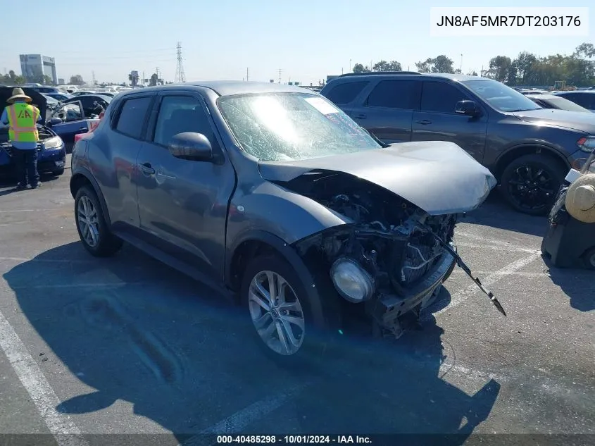 2013 Nissan Juke S/Sv/Sl VIN: JN8AF5MR7DT203176 Lot: 40485298