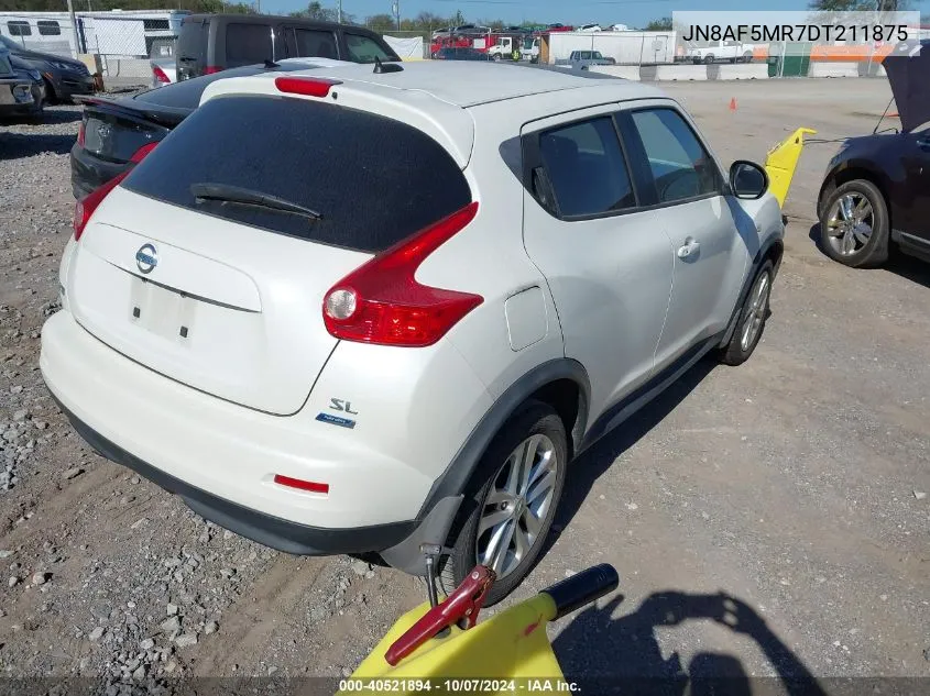 2013 Nissan Juke Sl VIN: JN8AF5MR7DT211875 Lot: 40521894