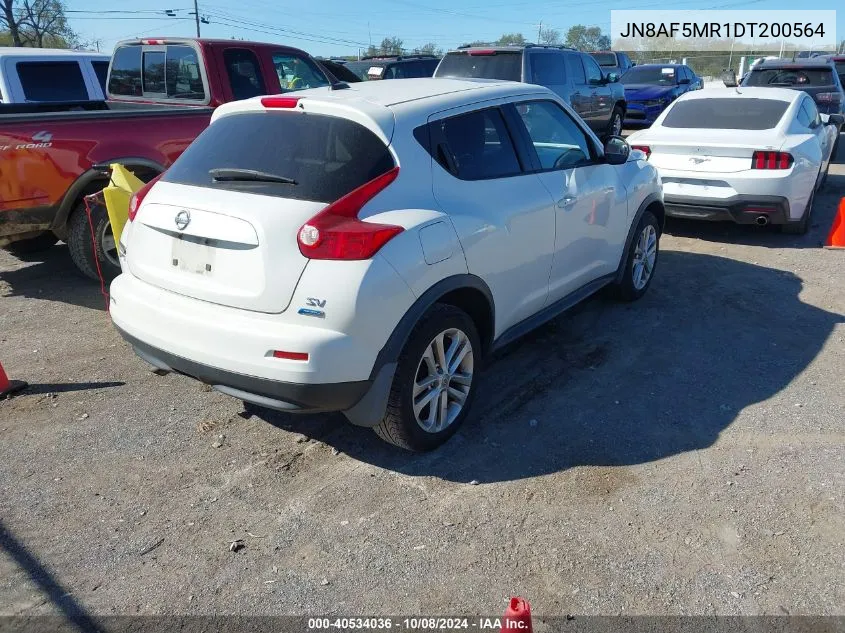 2013 Nissan Juke Sv VIN: JN8AF5MR1DT200564 Lot: 40534036