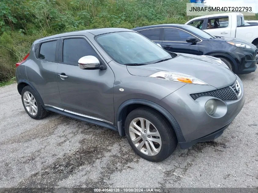 2013 Nissan Juke Sl VIN: JN8AF5MR4DT202793 Lot: 40540128