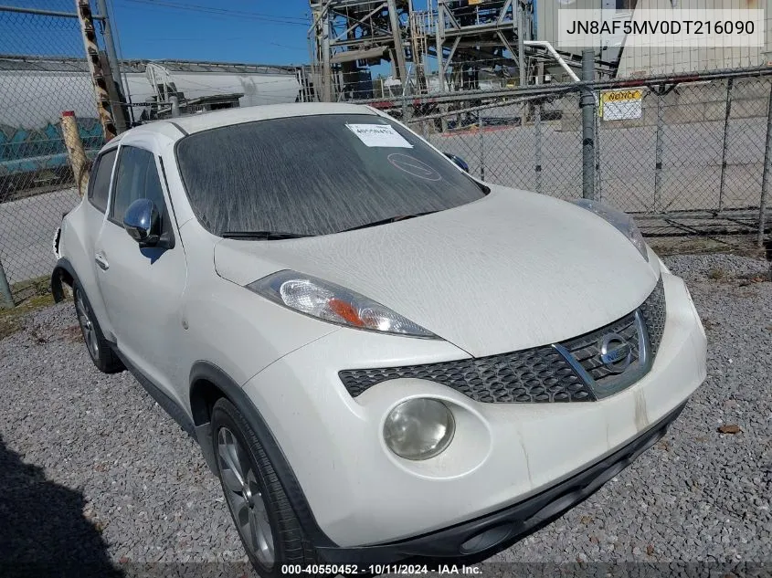 2013 Nissan Juke Sv VIN: JN8AF5MV0DT216090 Lot: 40550452