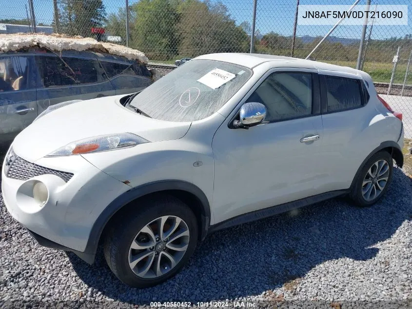 2013 Nissan Juke Sv VIN: JN8AF5MV0DT216090 Lot: 40550452