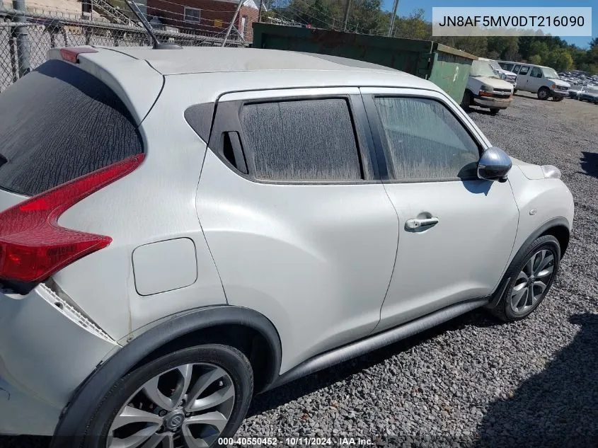 2013 Nissan Juke Sv VIN: JN8AF5MV0DT216090 Lot: 40550452