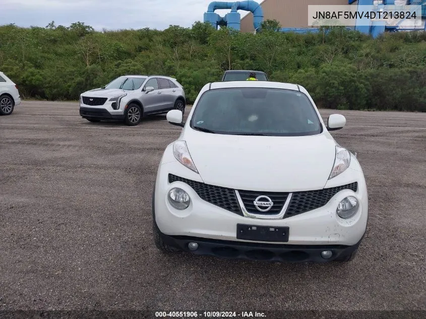 2013 Nissan Juke S/Sv/Sl VIN: JN8AF5MV4DT213824 Lot: 40551906