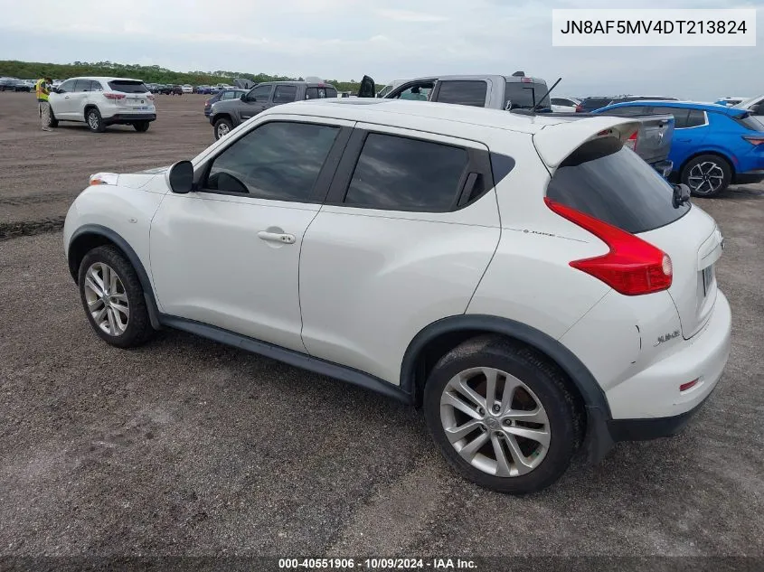 2013 Nissan Juke S/Sv/Sl VIN: JN8AF5MV4DT213824 Lot: 40551906