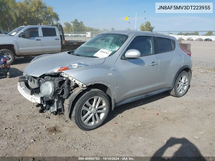 2013 Nissan Juke Sl VIN: JN8AF5MV3DT223955 Lot: 40560763