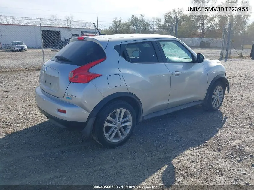 2013 Nissan Juke Sl VIN: JN8AF5MV3DT223955 Lot: 40560763