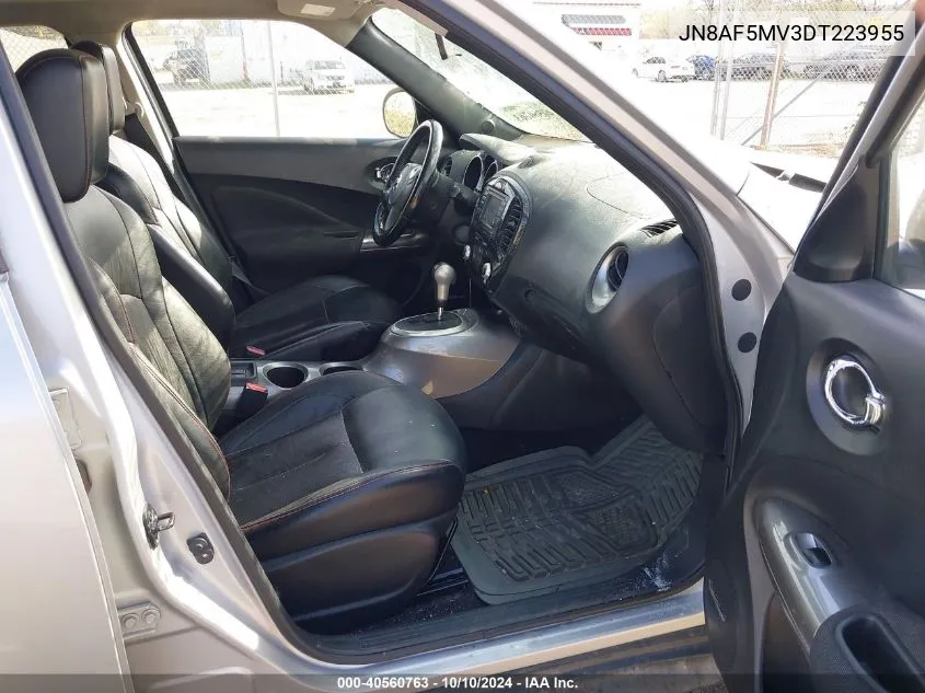 2013 Nissan Juke Sl VIN: JN8AF5MV3DT223955 Lot: 40560763