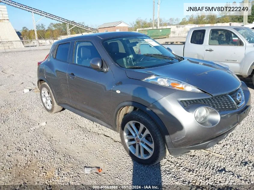 2013 Nissan Juke Sl VIN: JN8AF5MV8DT222249 Lot: 40563588