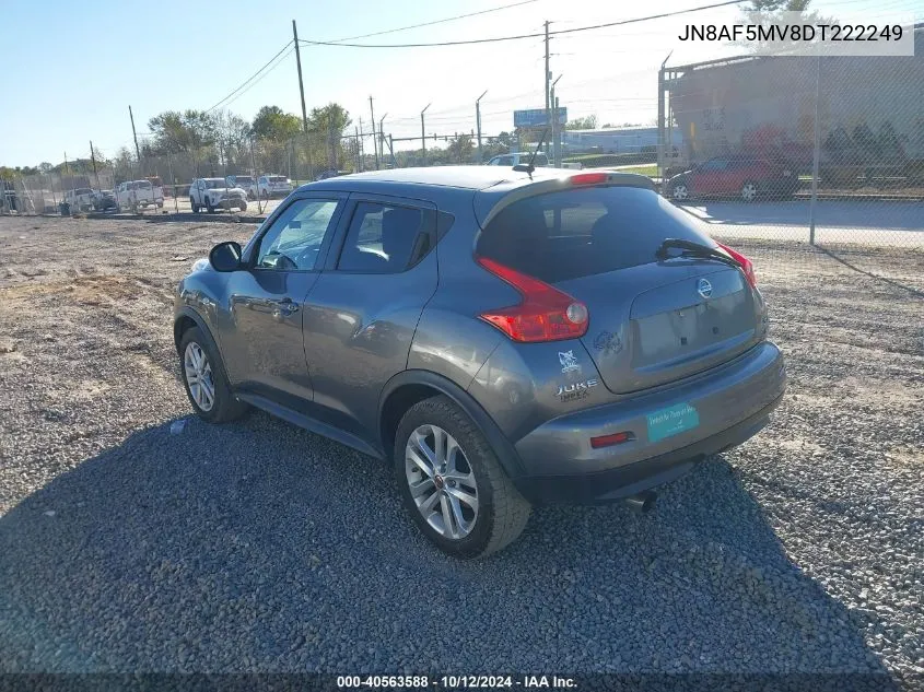 JN8AF5MV8DT222249 2013 Nissan Juke Sl