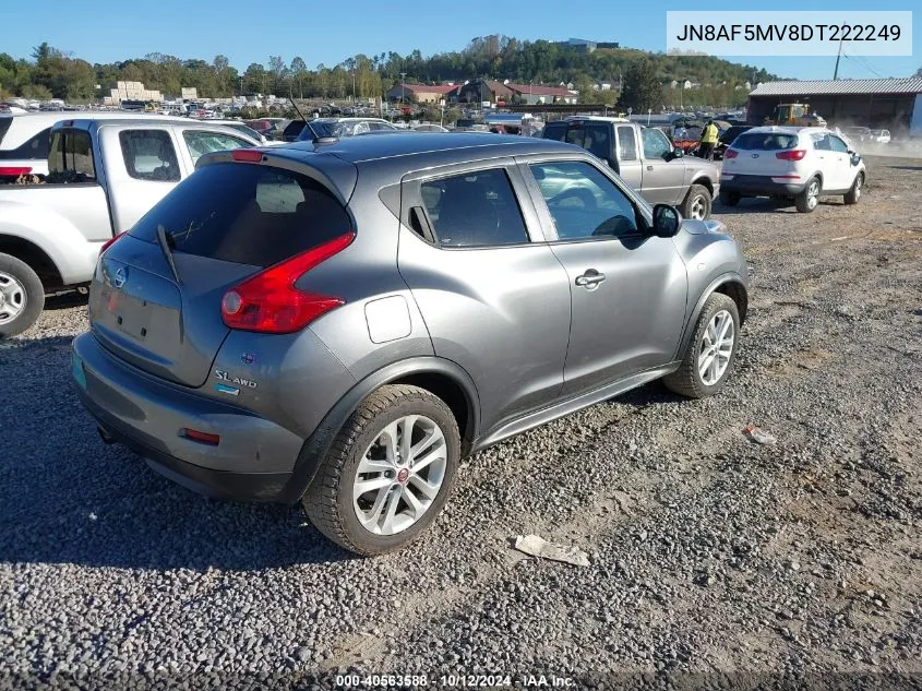 2013 Nissan Juke Sl VIN: JN8AF5MV8DT222249 Lot: 40563588