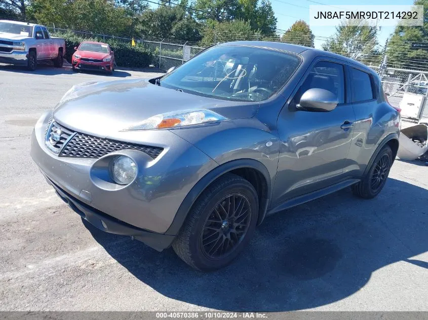 JN8AF5MR9DT214292 2013 Nissan Juke Sl