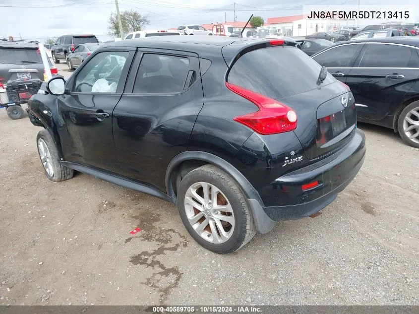 2013 Nissan Juke Sv VIN: JN8AF5MR5DT213415 Lot: 40589705