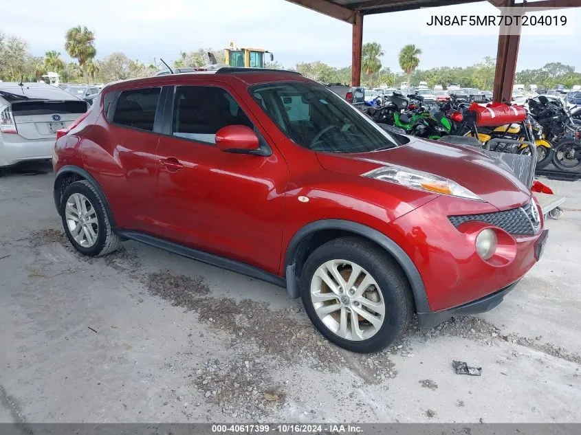 JN8AF5MR7DT204019 2013 Nissan Juke Sv