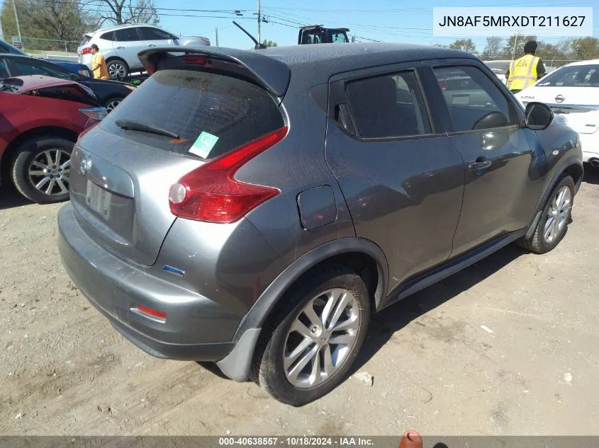 2013 Nissan Juke S VIN: JN8AF5MRXDT211627 Lot: 40638557