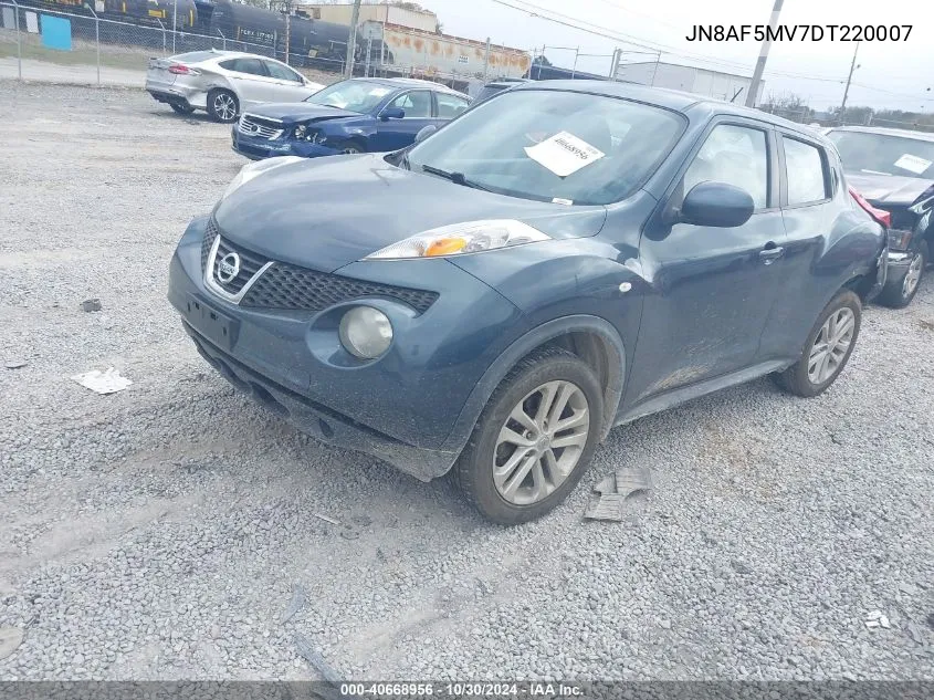 2013 Nissan Juke S VIN: JN8AF5MV7DT220007 Lot: 40668956