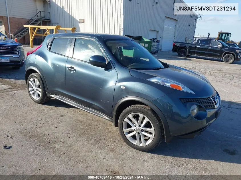 2013 Nissan Juke S VIN: JN8AF5MV3DT231294 Lot: 40709416