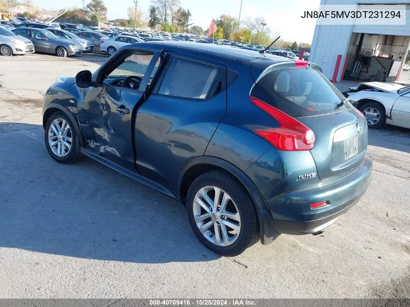 JN8AF5MV3DT231294 2013 Nissan Juke S