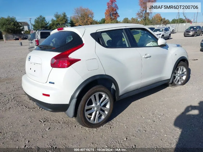 2013 Nissan Juke S VIN: JN8AF5MR6DT200706 Lot: 40719275