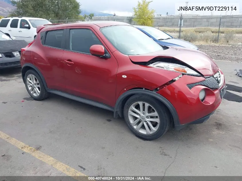 JN8AF5MV9DT229114 2013 Nissan Juke Sv