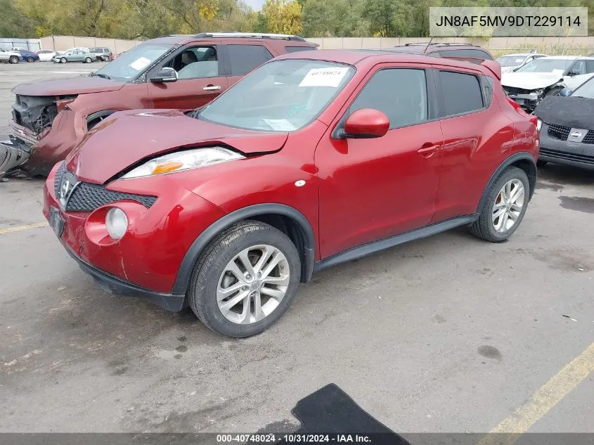 JN8AF5MV9DT229114 2013 Nissan Juke Sv