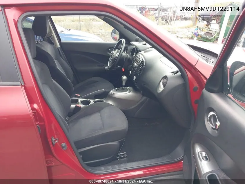 JN8AF5MV9DT229114 2013 Nissan Juke Sv