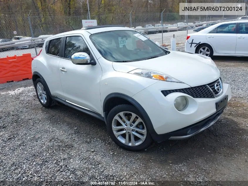 2013 Nissan Juke Sl VIN: JN8AF5MR6DT200124 Lot: 40748702